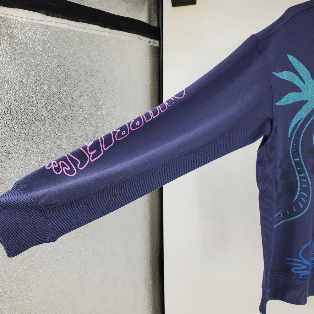 NWT Chubbies‎ The Sketchy Soft Terry Cloth Crewneck Pullover Preppy Sweatshirt M - Picture 11 of 14